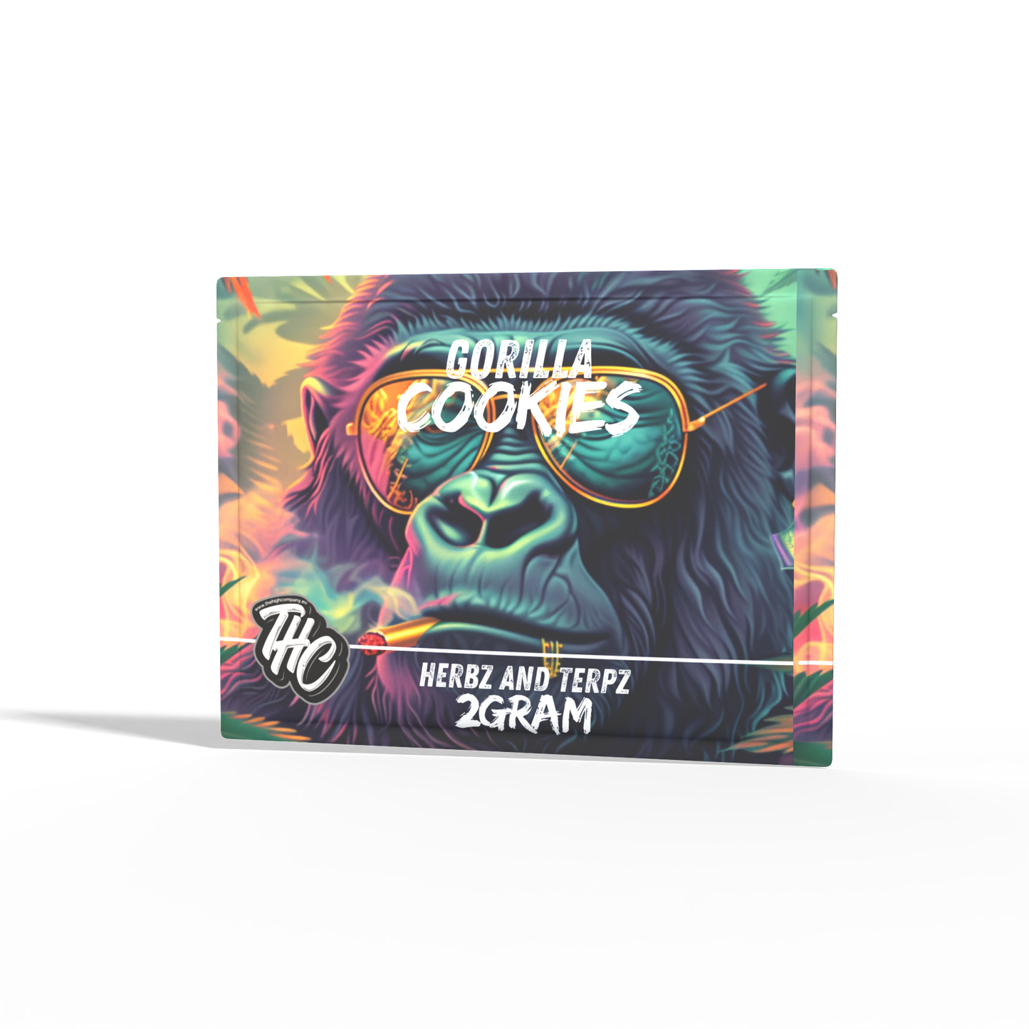 Herbz and Terpz Pouch Gorilla Cookies THC-A 2 gram