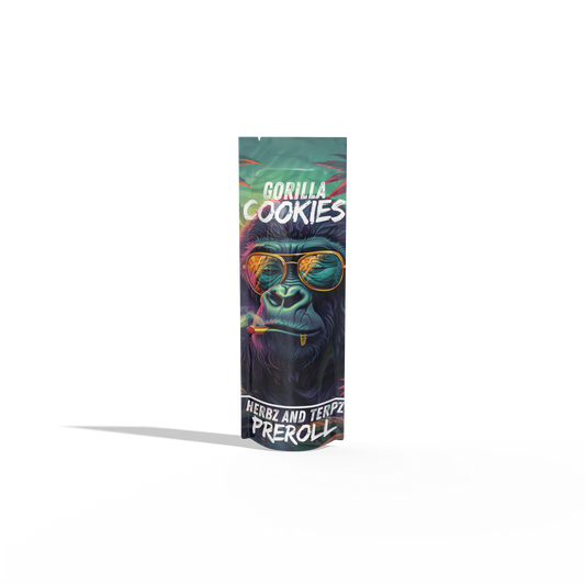 Herbz en Terpz PreRoll Gorilla-koekjes THC-A