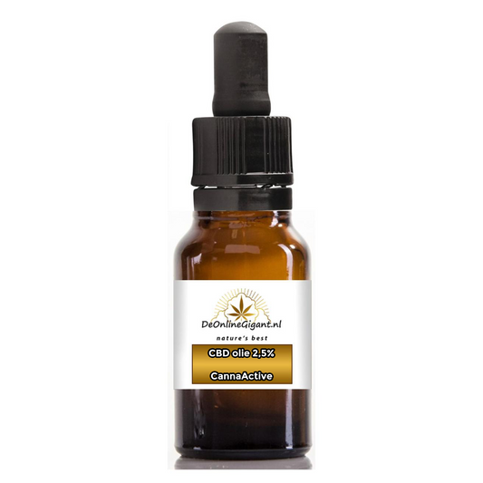 CannaActive Light 2,5% Full Spectrum CBD – Wateroplosbaar