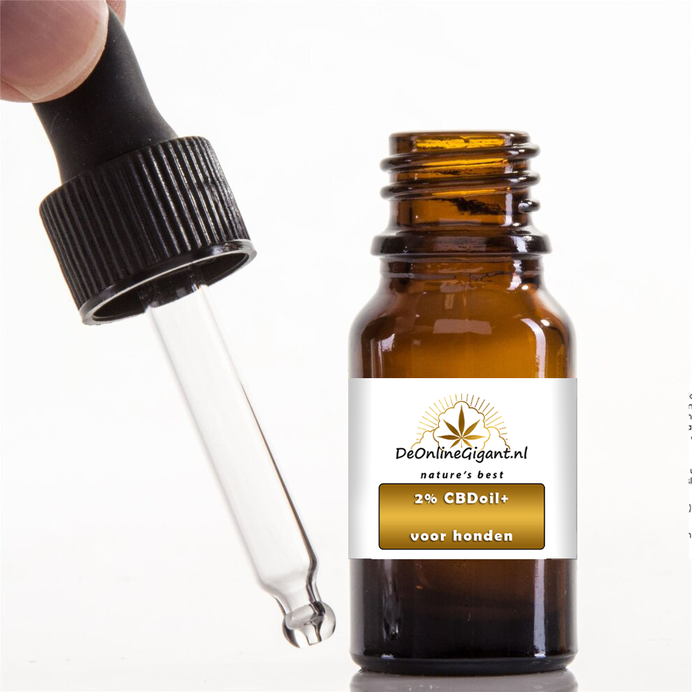 CBD 2% VOOR HONDEN  10 ml & 20 ml