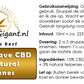 10% CBD Olie Terps  Epileave + 3% terpenen tegen Epilepsie/ ADHD / PTSS