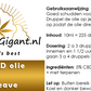 5% CBD Olie Terps  Epileave + 3% terpenen tegen Epilepsie/ ADHD / PTSS